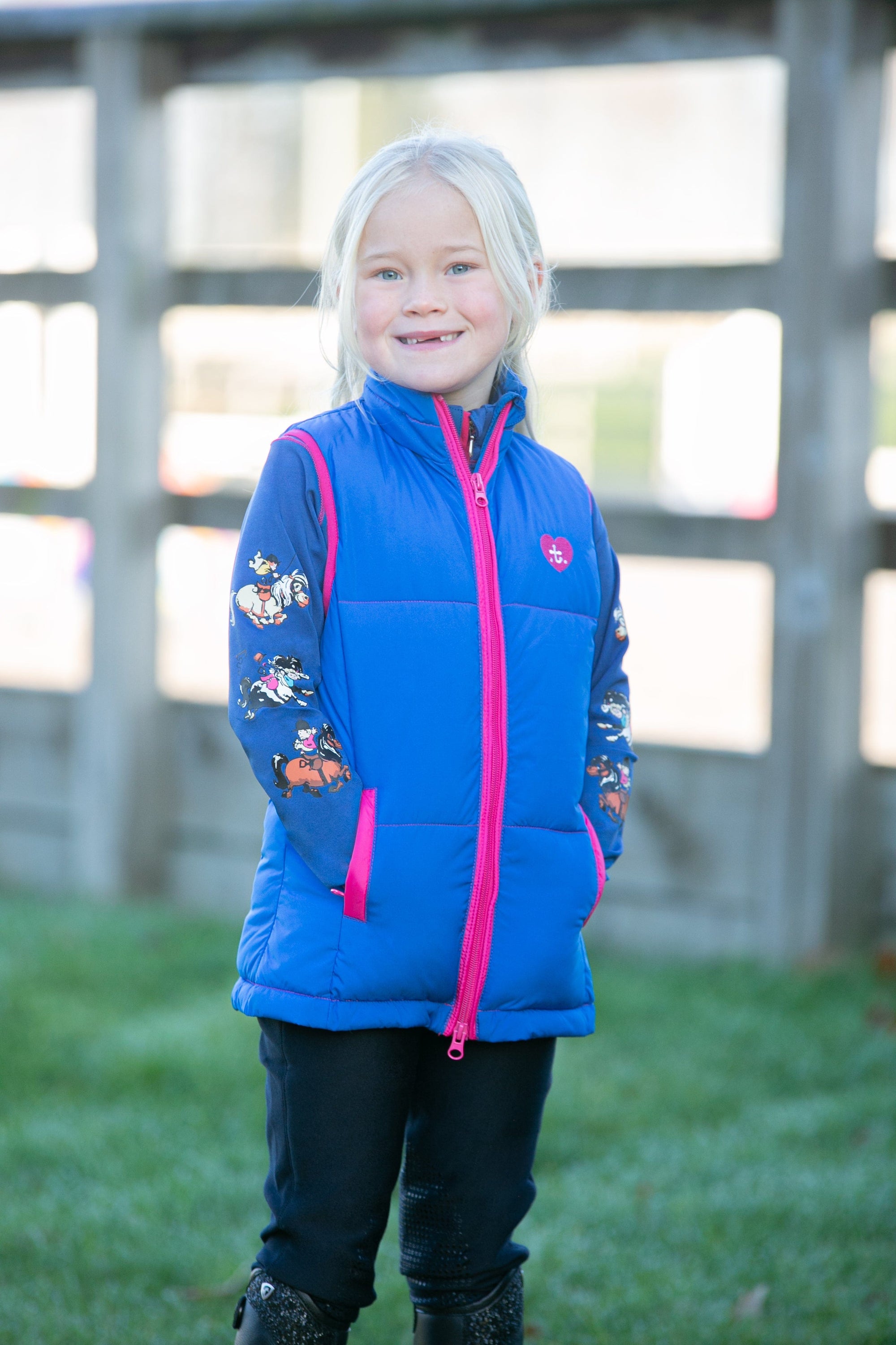 Hy equestrian thelwell collection race children’s padded 
