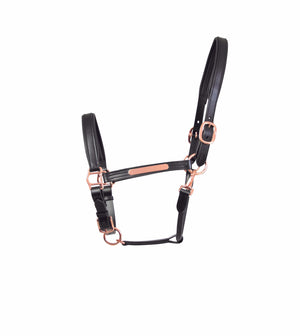 Hy equestrian leather head collar