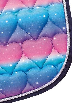 Dazzling night saddle pad by little rider