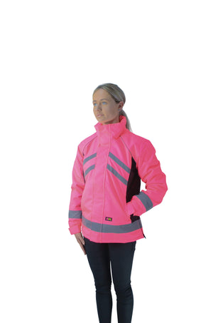 Hyviz waterproof riding jacket by hy equestrian