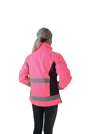 Hyviz waterproof riding jacket by hy equestrian