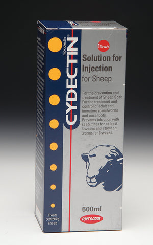 Cydectin 1% Injectable Solution for Sheep