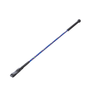 Hy equestrian silver riding whip