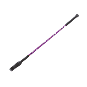 Hy equestrian silver riding whip