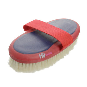 Hy equestrian pro groom goat hair body brush