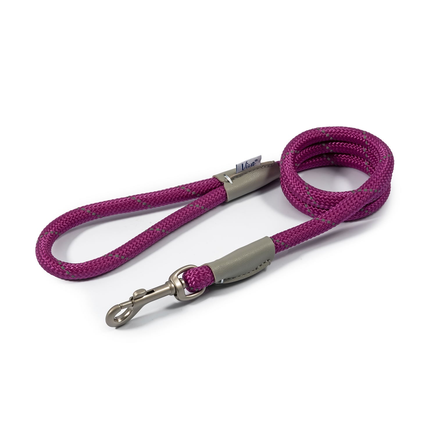 Ancol Viva Rope Snap Lead Purple