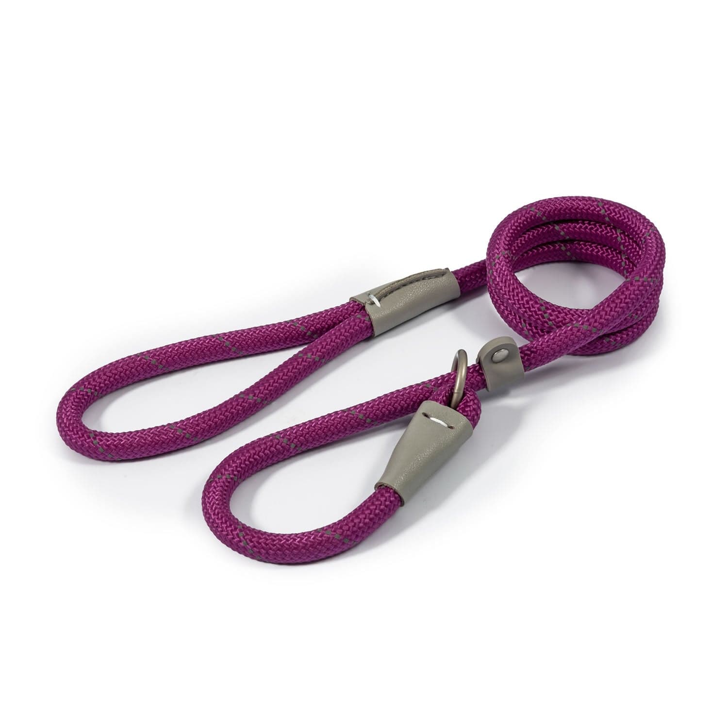 Ancol Viva Rope Slip Leadpurple