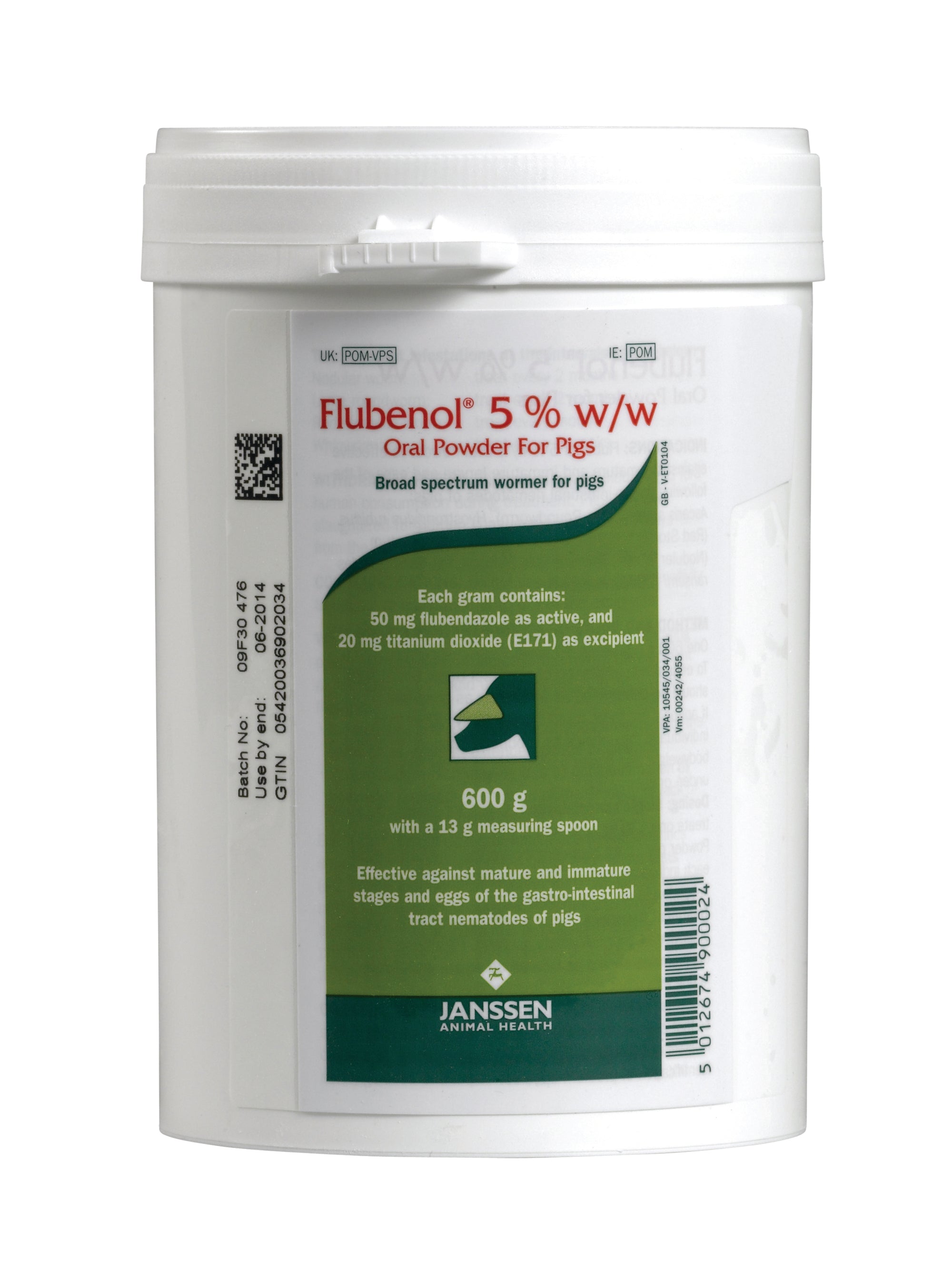 Flubenol Oral Powder For Pigs