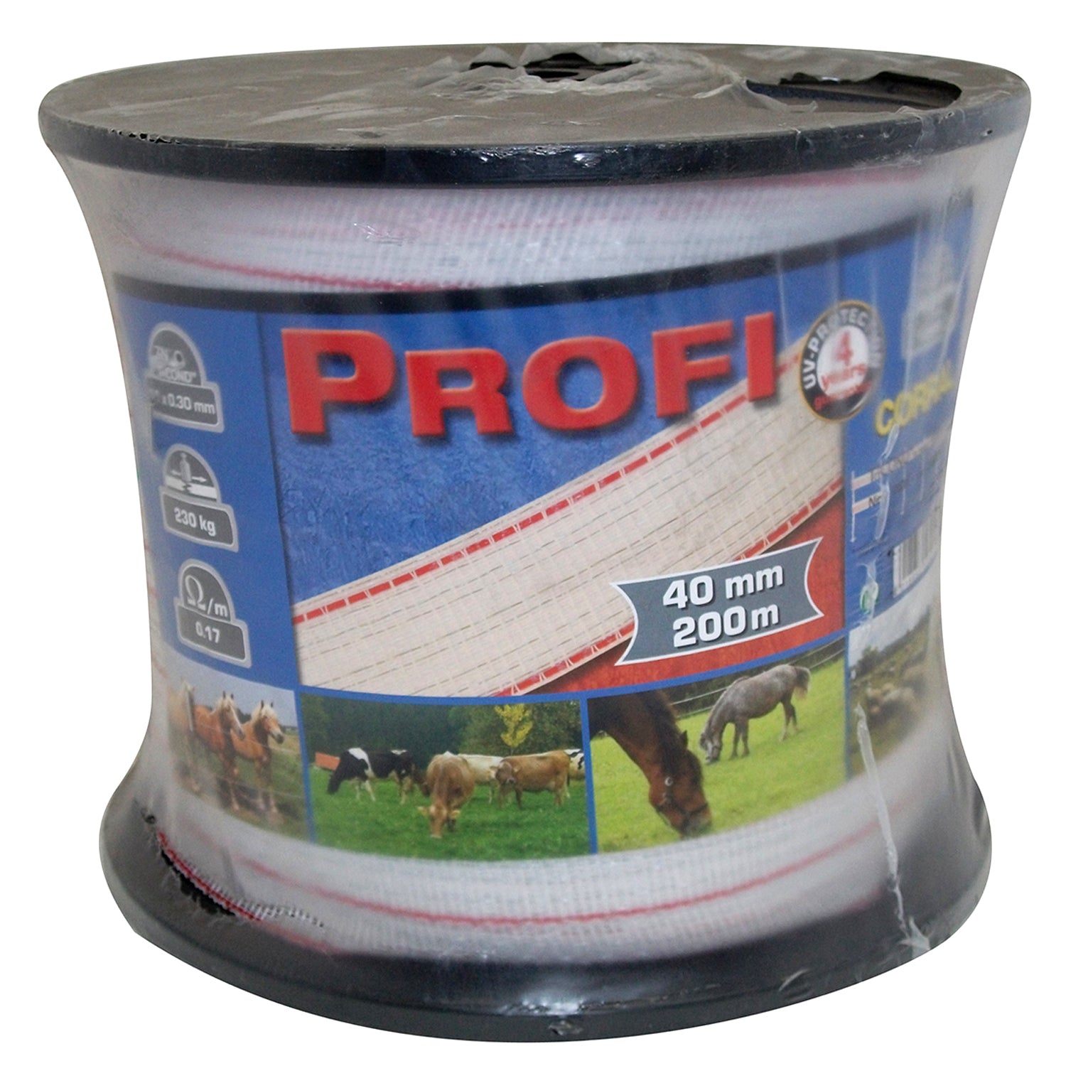 Corral Profi Fencing Tape 200M X 40Mm