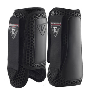 Equilibrium Tri-Zone Impact Sports Boots Black Front