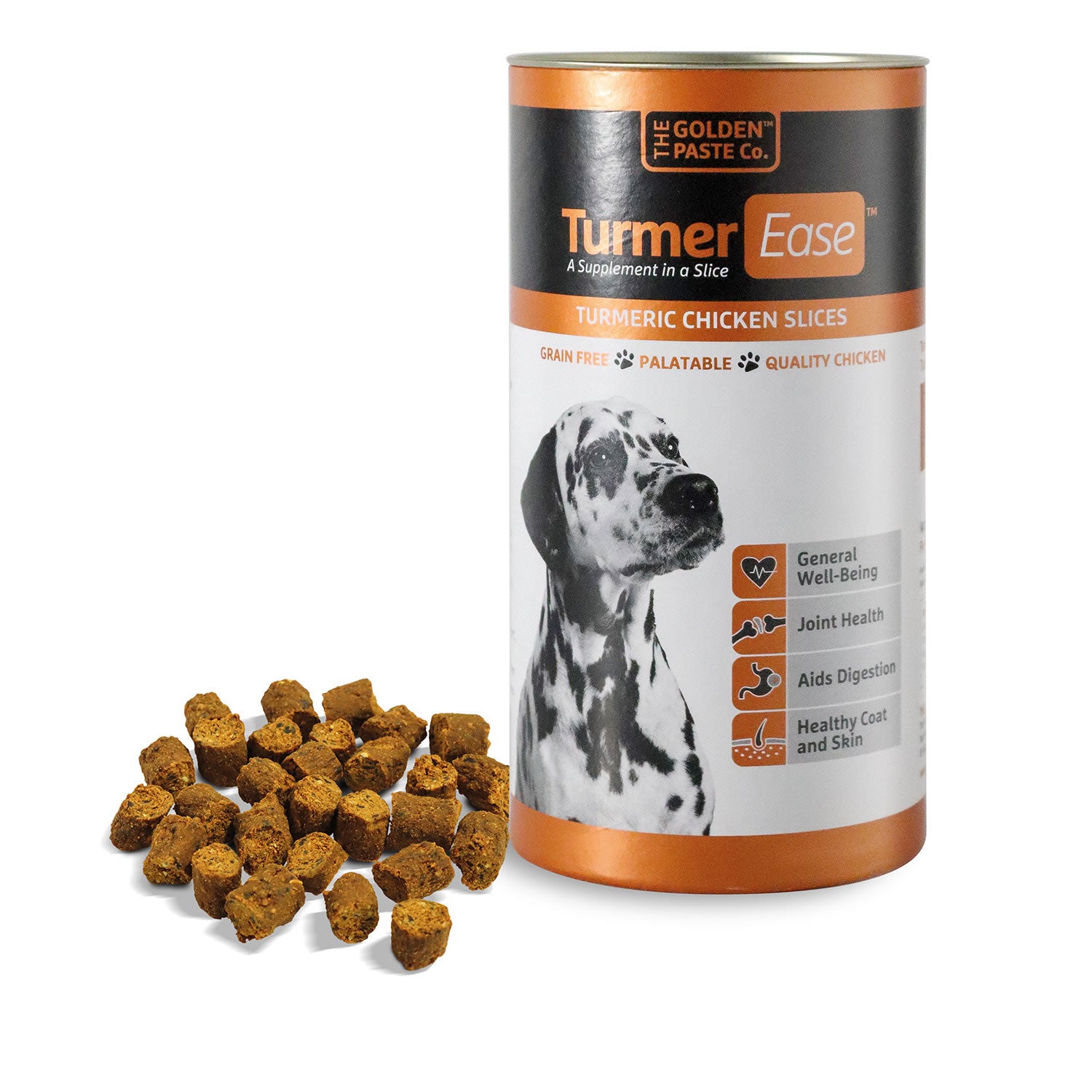 Golden Paste Company Turmerease Chicken Slices For Dogs