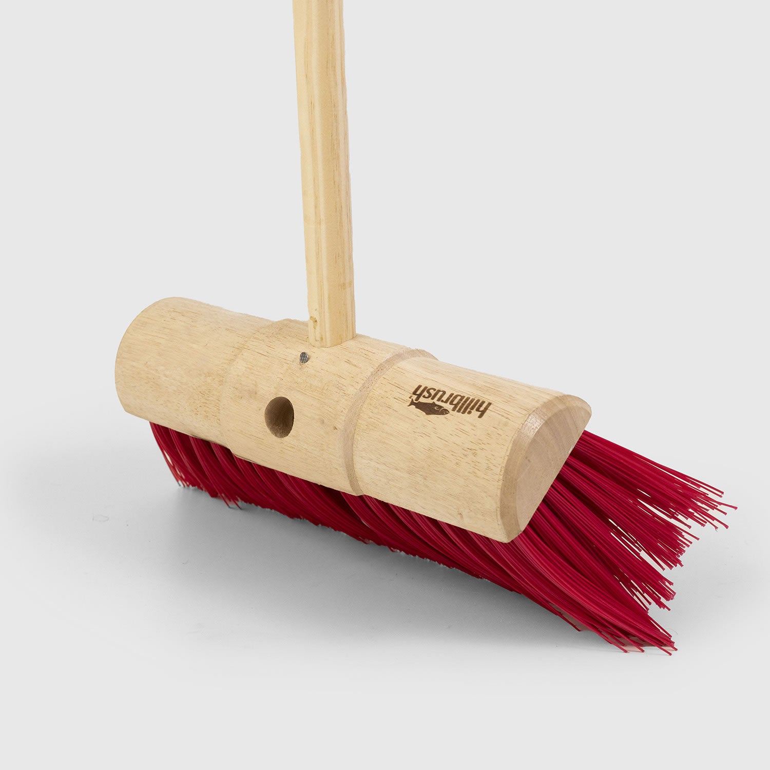 Hillbrush Industrial Stiff Yard Broom Pvc