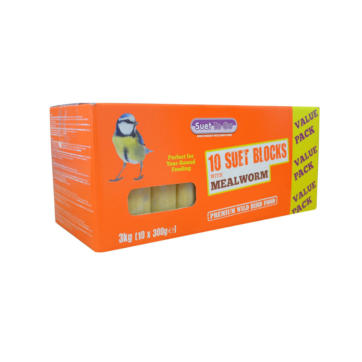 Suet To Go Suet Block Value Pack Mealworm