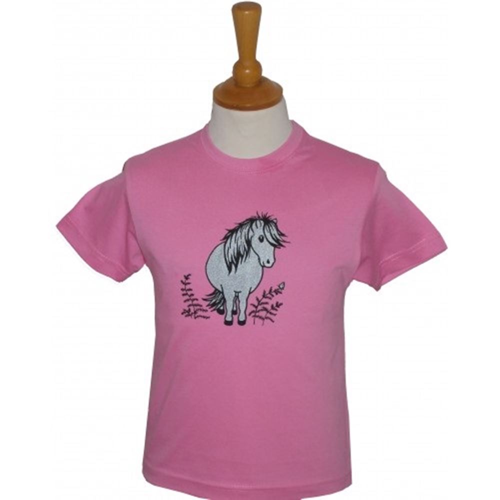 British Country Collection Bracken Pony Childrens T-Shirt