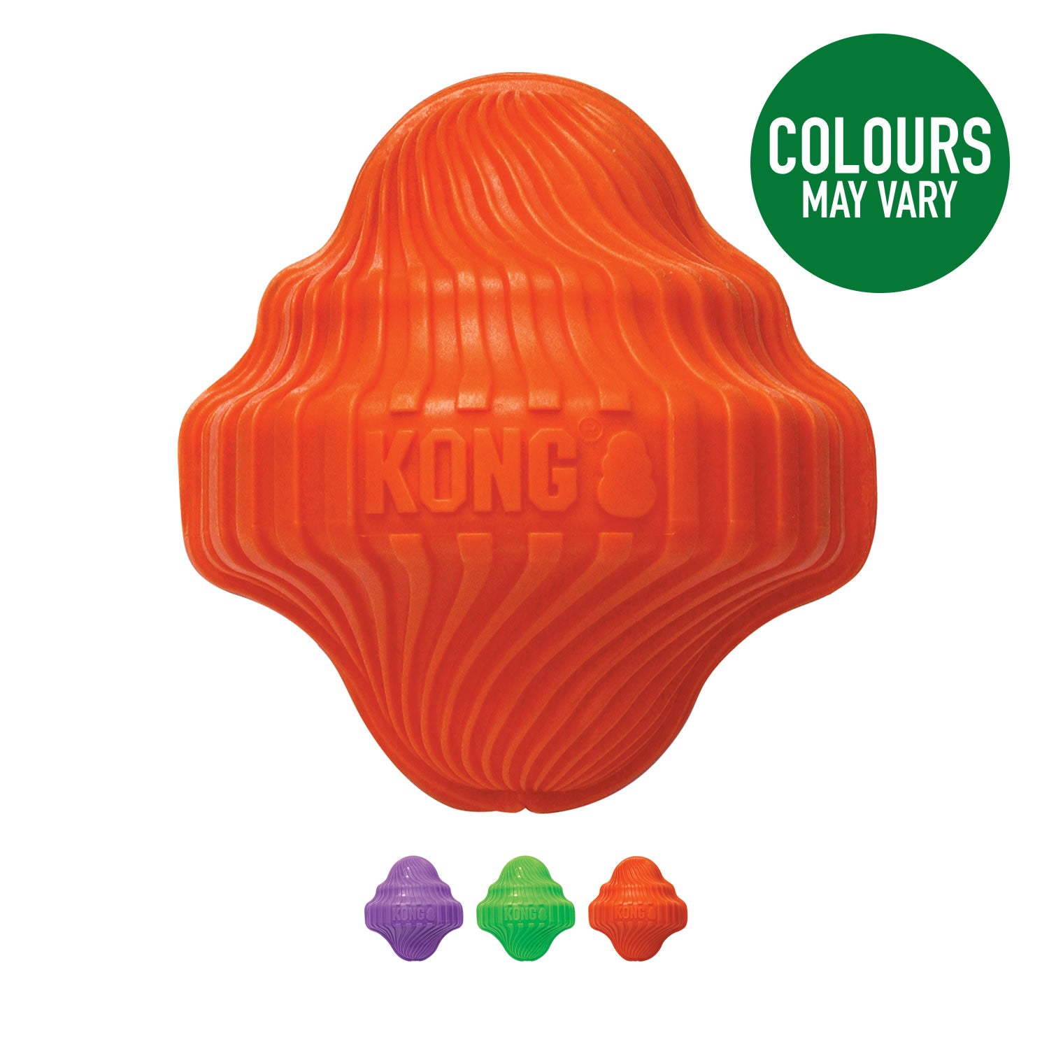 Kong Squeezz Orbitz Spin Top Assorted