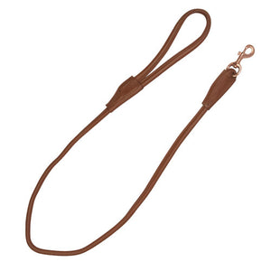 Benji & Flo Superior Rolled Leather Dog Lead