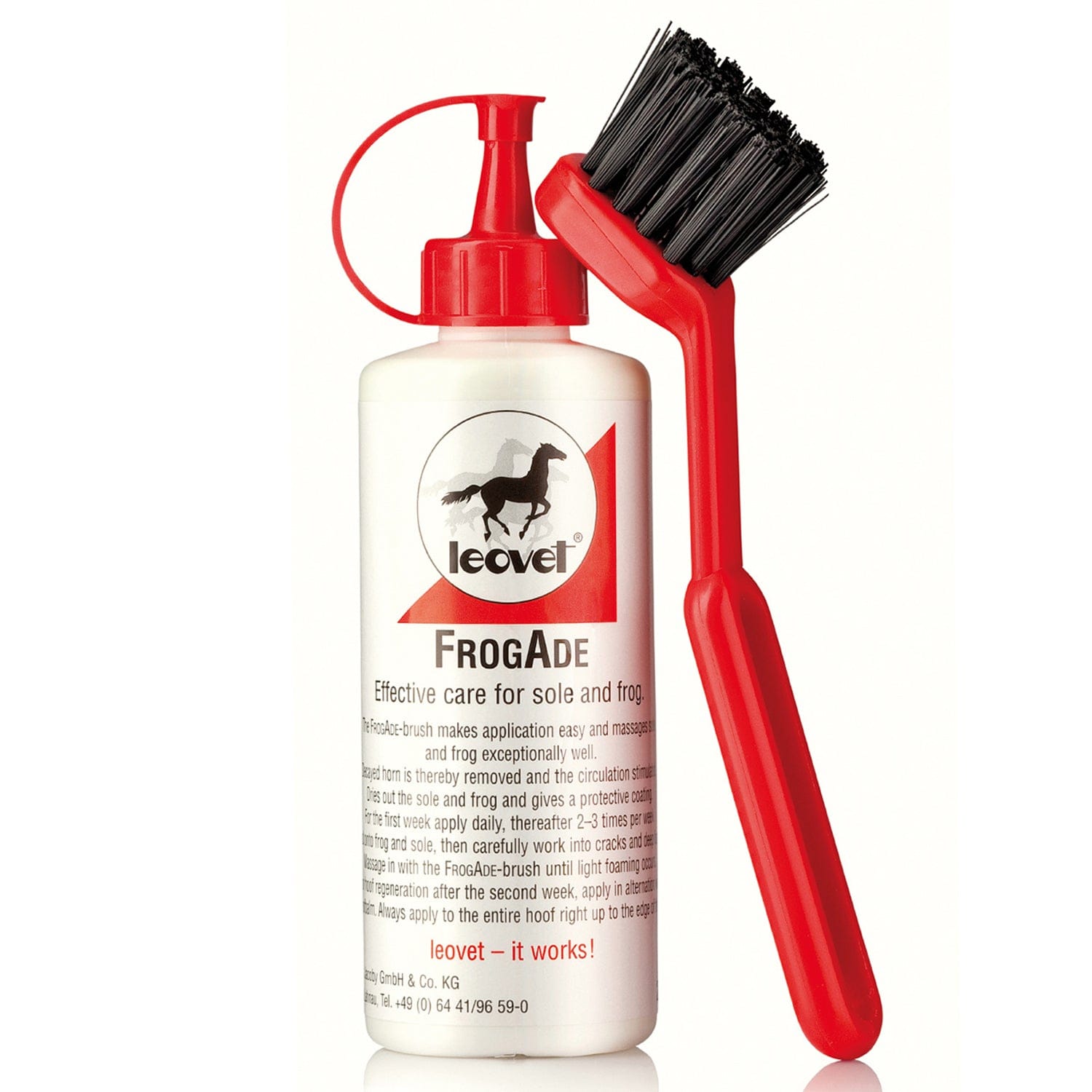 Leovet frogade c/w brush