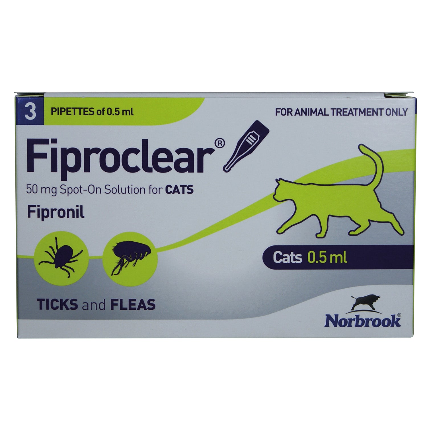 Norbrook Fiproclear Spot-On For Cats