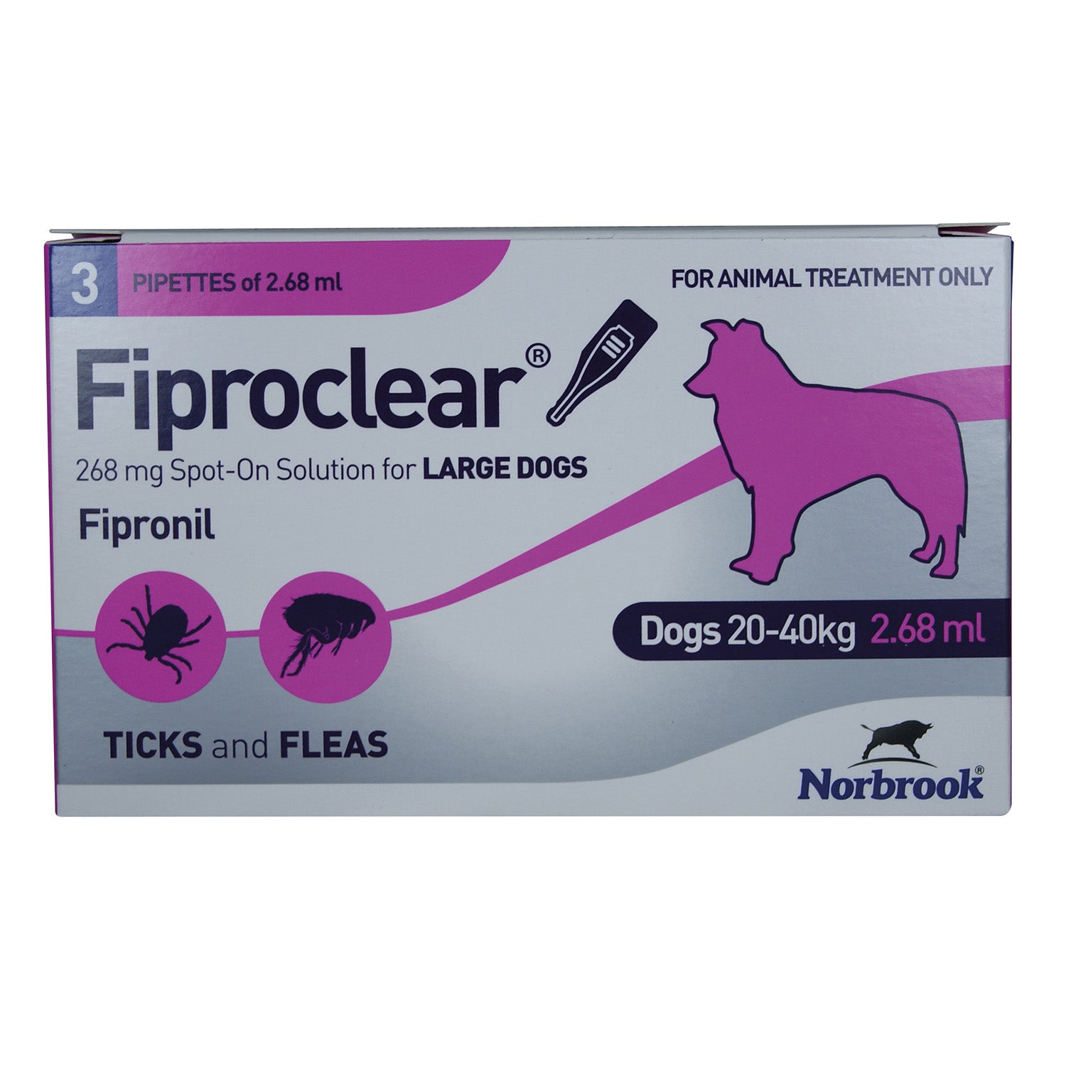 Norbrook Fiproclear Spot-On For Large Dogs