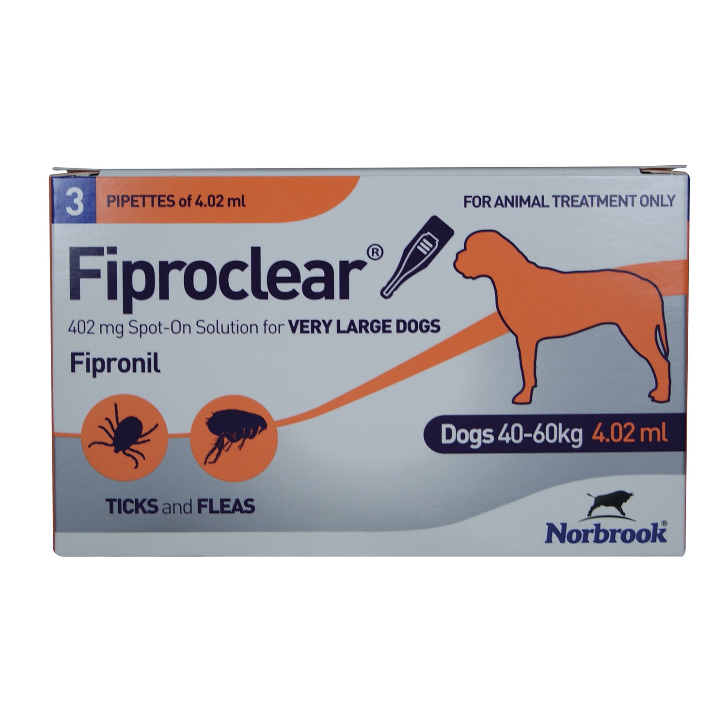 Norbrook Fiproclear Spot-On For Very Large Dogs