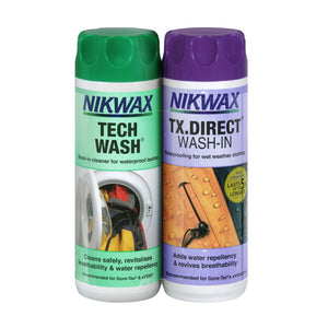 Nikwax Tech Wash/TX.Direct Wash-In Twin Pack