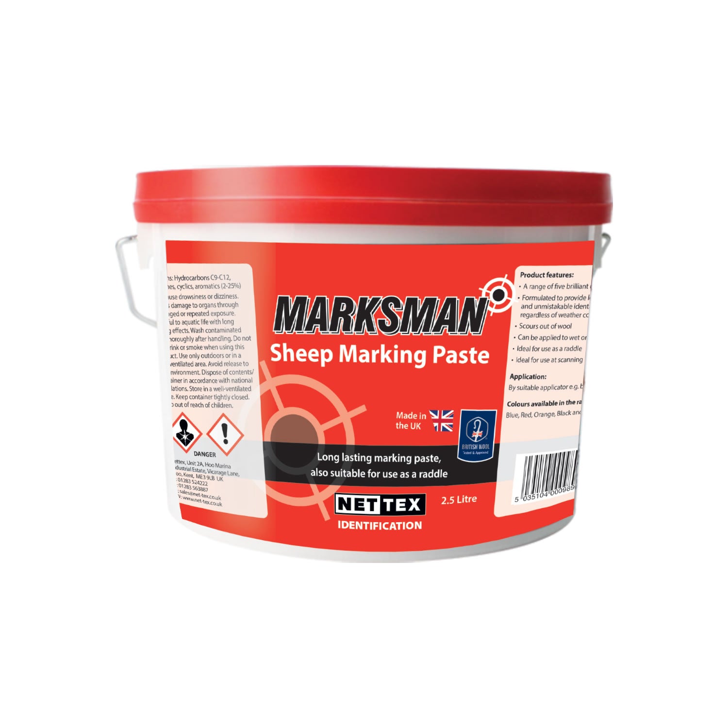 Nettex Marksman Sheep Marking Paste