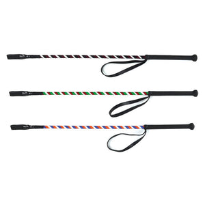 Hy equestrian spiral riding whip