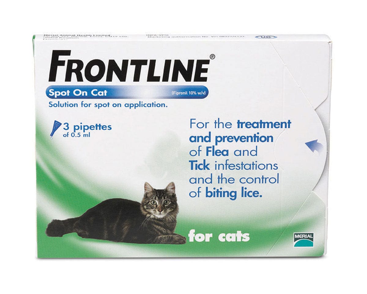 Frontline spot on cat