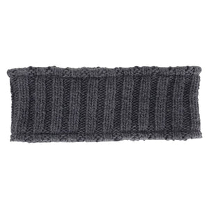 Hyfashion galloway knitted headband - grey - one size