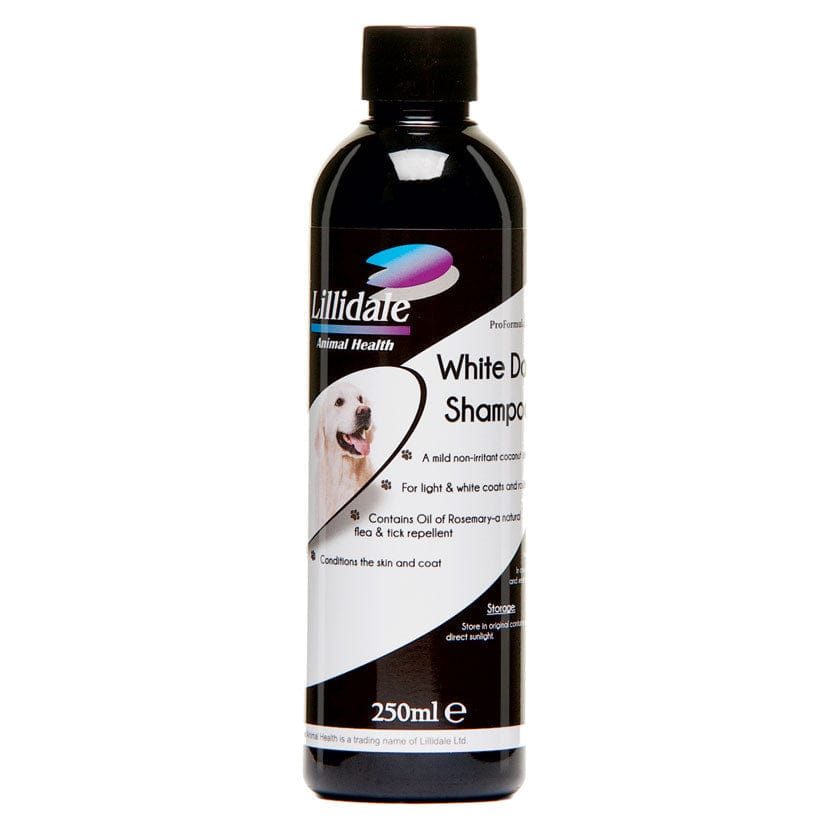 Lillidale white dog shampoo 4 dogs