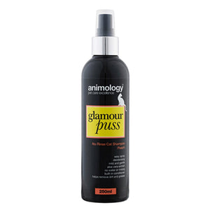 Animology glamour puss no rinse cat shampoo