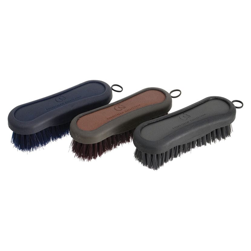 Coldstream faux leather face brush