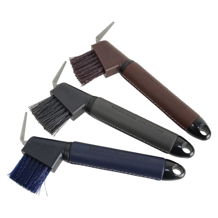 Coldstream faux leather hoof pick