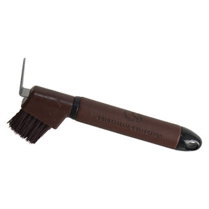 Coldstream faux leather hoof pick