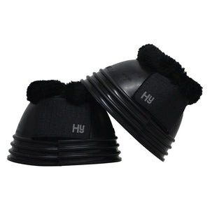 Hy equestrian ringed fleece topped over reach boots