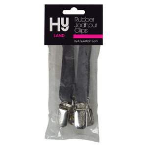 Hy equestrian rubber jodhpur clips