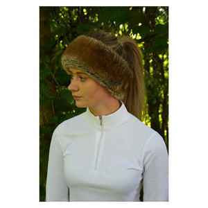 Hy Equestrian Idaho Fleece Lined Faux Fur Headband