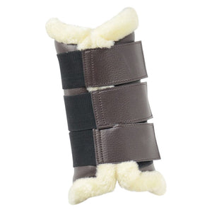 Hy equestrian combi leather brushing boots