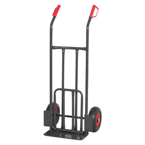 Gpc heavy duty steel sack truck with folding toe