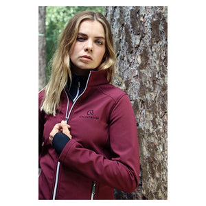 Coldstream berwick softshell jacket - navy/raspberry sorbet 