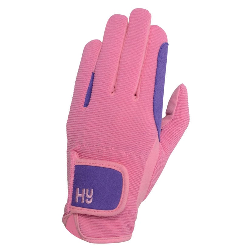 Hy5 children’s two tone riding gloves