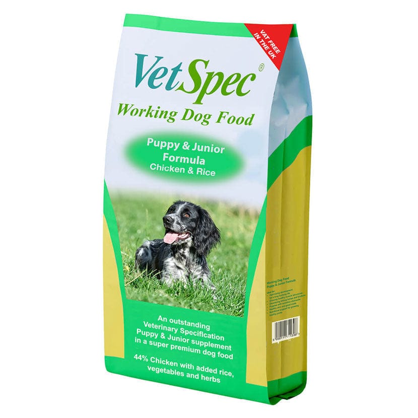 Vetspec working dog puppy & junior formula