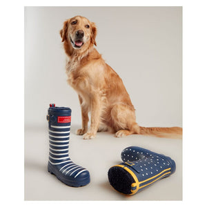 Joules rubber welly dog toy