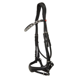 Kieffer viola snaffle bridle