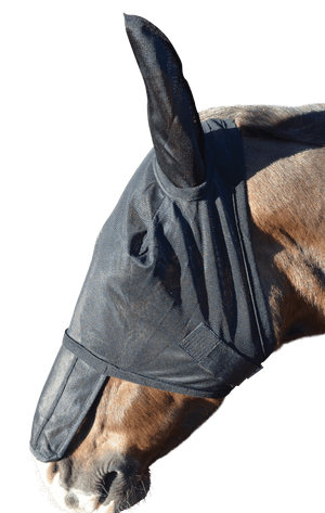 Hy equestrian fly mask with sunshield & ears