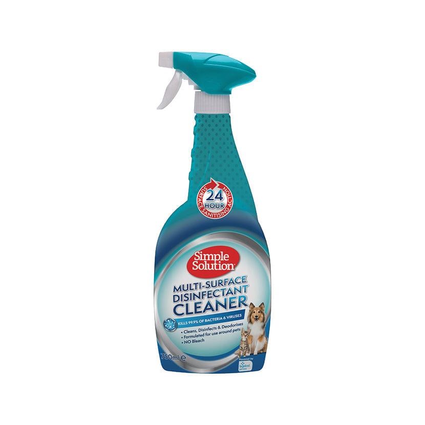 Simple solution multi-surface disinfectant cleaner