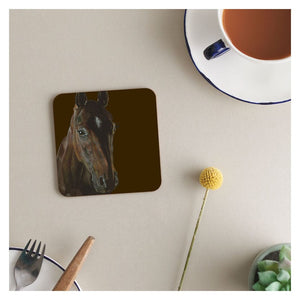 Deckled edge melamine coasters