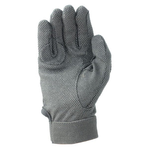 Hy equestrian cotton pimple palm gloves