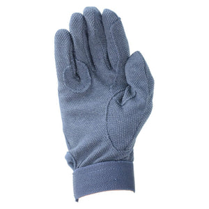 Hy equestrian cotton pimple palm gloves