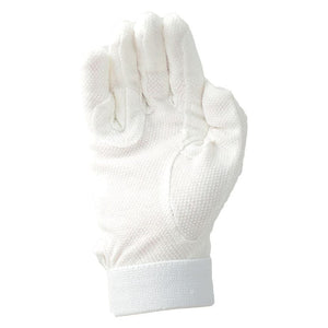 Hy equestrian cotton pimple palm gloves